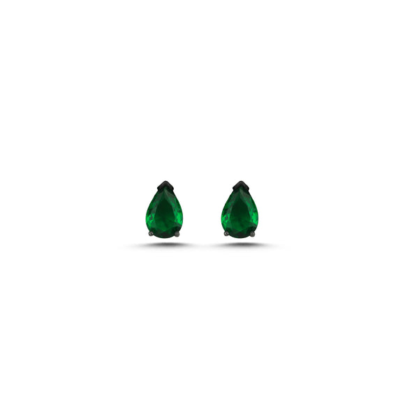 Green Crystal Earrings