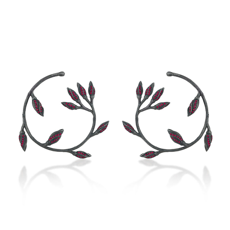 Ivy Hoop Earrings