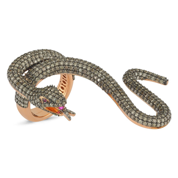 “Danse Serpentine” Ring